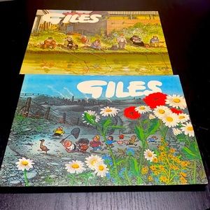 Giles books/comics 1969-1970 and 1970-1971.